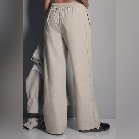 P.E Nation Waveform Pants in Overcast Size Medium Cotton Activewear Relaxed Fit - Picture 14 of 15